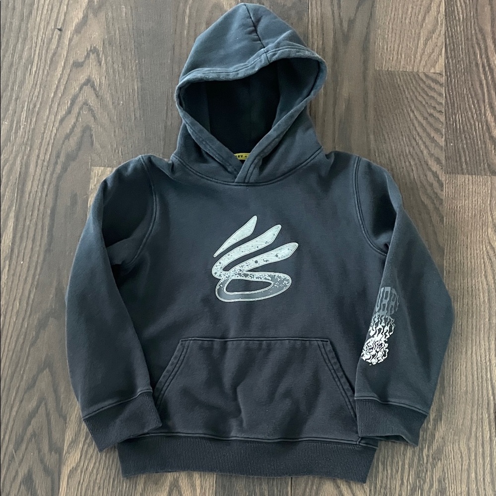 Kids Under Armor Curry Black Hoodie